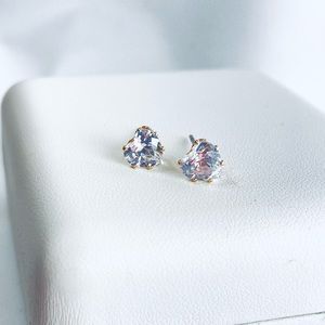 Crystal Heart Earrings